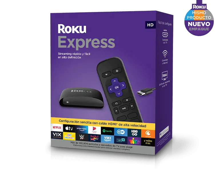 La nueva línea de reproductores de TV de Roku comienza con el económico Express alimentado por USB