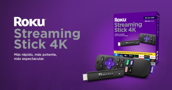 Roku Streaming Stick 4K ofrece Dolby Vision y supervelocidad